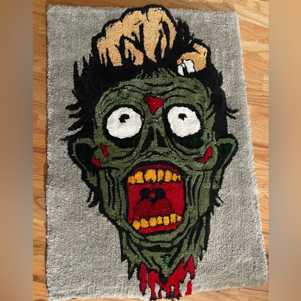 Handmade Zombie Rug